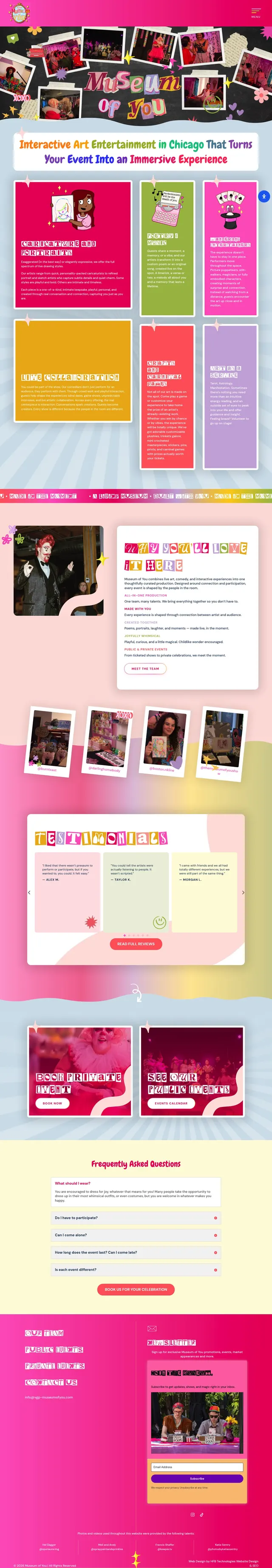 Van Grim Productions website