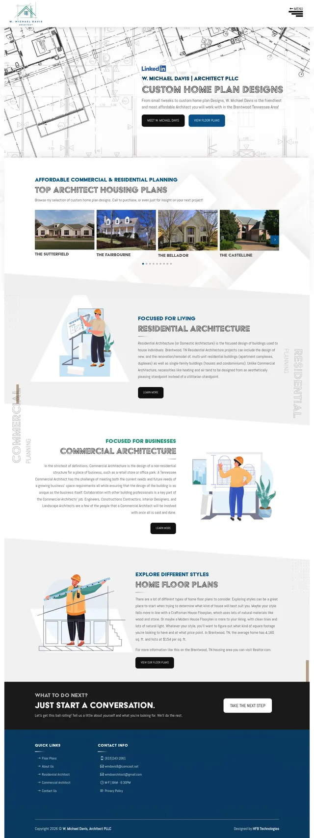 W. Michael Davis Architect website